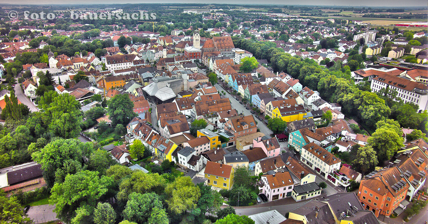 Luftaufnahme Erding